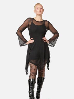Fern Mesh Dress